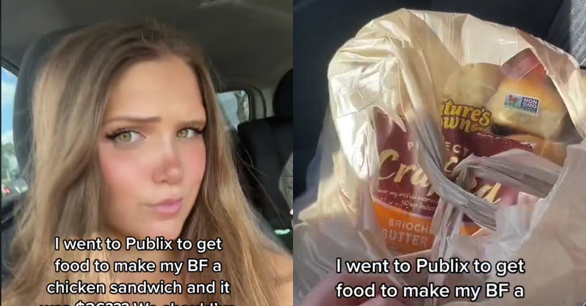 Woman Bashes Grocery Store High Prices, Saying It Cost Her $36 to Make a Chicken Sandwich